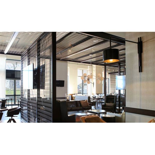 SS316 Architectural Woven Wire Mesh Metal Screen Decorative