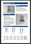 BERGMAN Replace Grundfos GLF-22mm Hexagon CR CRN CRI Pump Mechanical Seal HQQV
