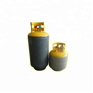 China Gas Refrigerant Recovery Cylinders , R22 R134 Safety Valve Refrigerant Recovery Tank wholesale