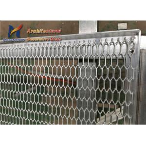 China Balcony Decorative Expanded Metal Sheet 20m Mild Steel Aluminium Alloy on sale