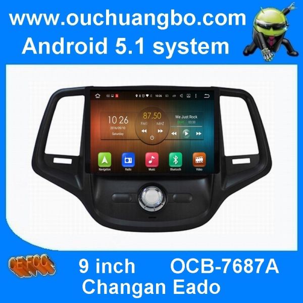 Ouchuangbo car DVD video stereo GPS 5.1 for Changan Eado withBT Wifi 1080 HD