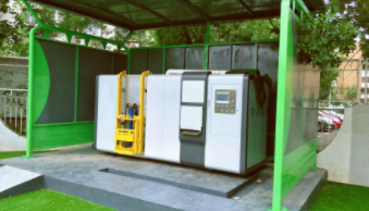 Food Waste Recycling Electric Home Compost Machine Organic Fertilizer Making OEM