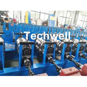 3 Wave Highway Guardrail Roll Forming Machine for Making Steel Curvinging