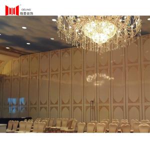 13m High Fabric Surface Operable Partition Wall For Hotel