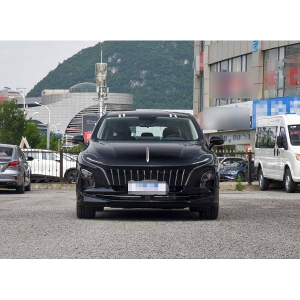 Hongqi Electric EV Car 140Kw 5 Seat Electric Car Front Wheel Drive Black