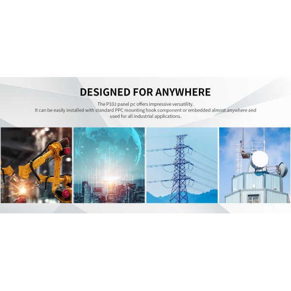 -20 °C to 60 °C ONERugged P10J 10 Inch Touch Screen Panel PC for Extreme Environments