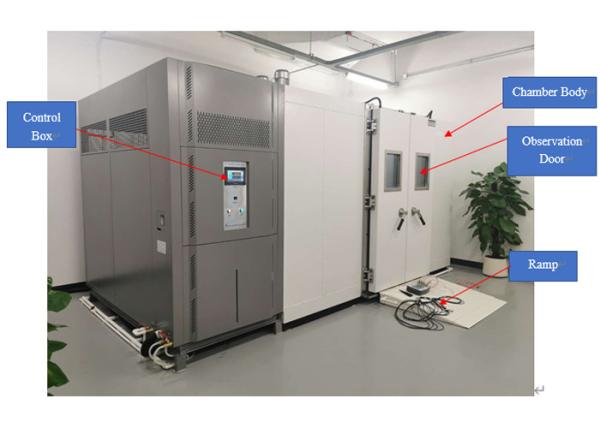 Quality IEC 1251 Constant Temperature And Humidity Chamber With PLC Control For Solar Panel Test for sale