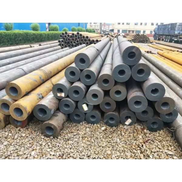 Carbon Alloy Round Seamless Black Steel Pipe 89mm - 508mm ASTM A106 Gr.B