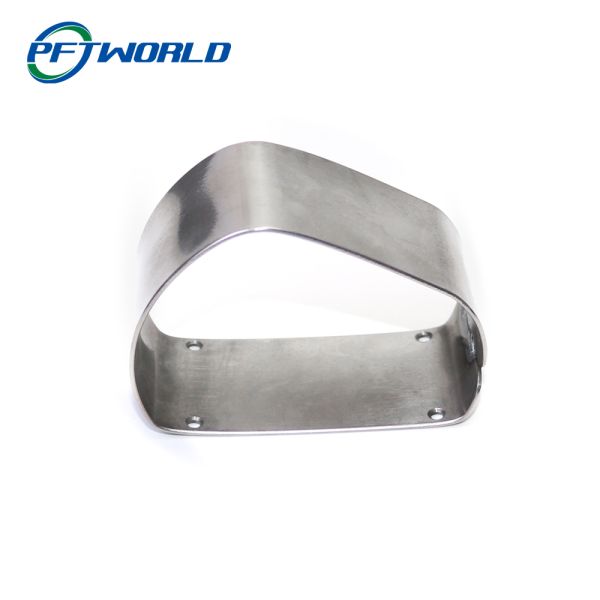 Stainless Steel Metal Bending Parts Precision PDF CAD Drawing Silver Color