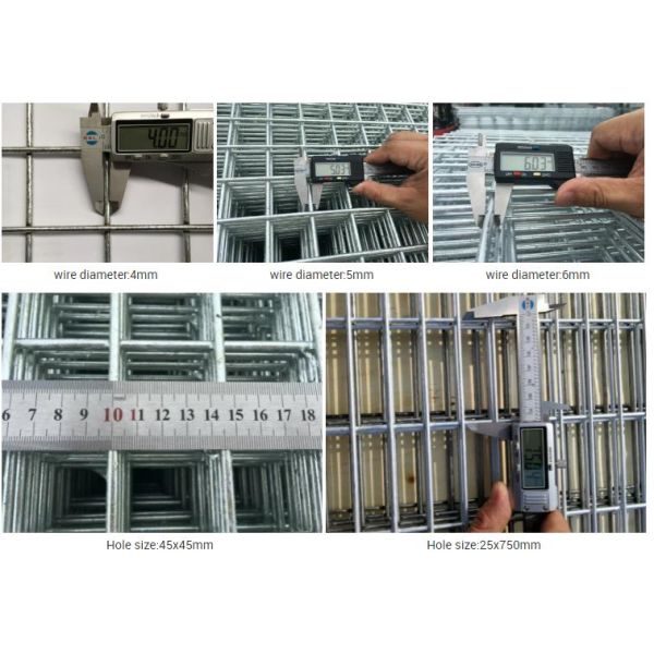 welded wire mesh panels