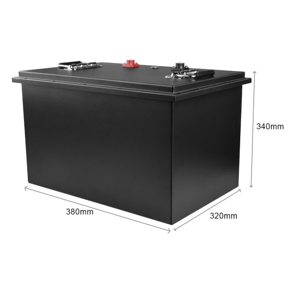 Lithium Ion Battery Pack Waterproof Prismatic Cell Lifepo4 16s 48v Bms 100ah