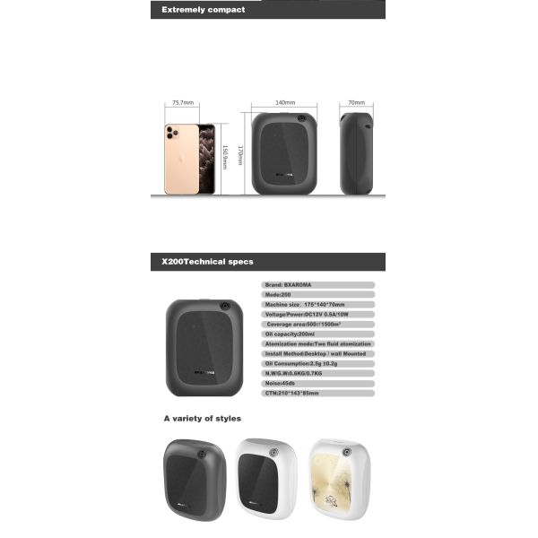 OEM Air Nozzle Diffuser Ionizer Aroma Diffuser Humidifier Humidify