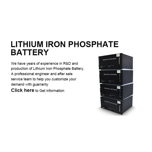LiFePO4 Lithium Iron Phosphate Battery 48V 100Ah Home Use Batterie