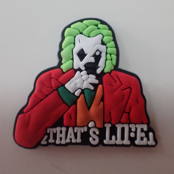 Relief Logo PVC Rubber Patch Cartoon Character Fashion Silicone Badge