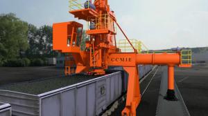 China Closed Vertical Screw Material Handling Machine / Bulk Material Handling Equipment on sale