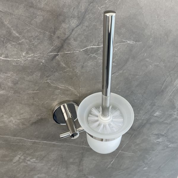 Hanging Concealed Toilet Brush Holders Stainless Steel Sus304 Wall Mounted