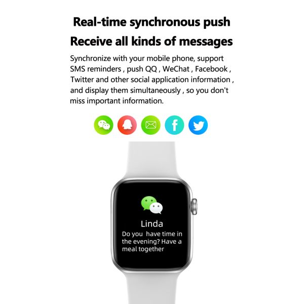 HW32 Battery Charger Smart Bracelet Ip67 Waterproof Ble Smart Watch