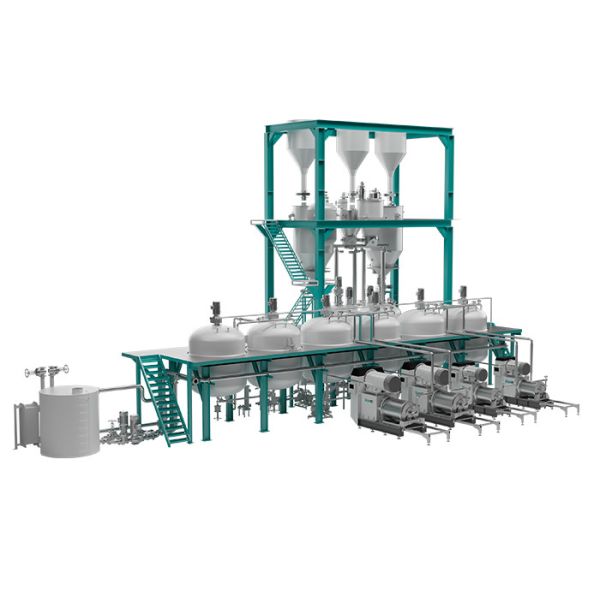 Electric Heating Cylindrical Dispersion Tank for Cooling / Water Cooling