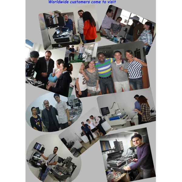 2600W Laptop BGA Machine Iphone IC Removal PLC Control Touch Screen