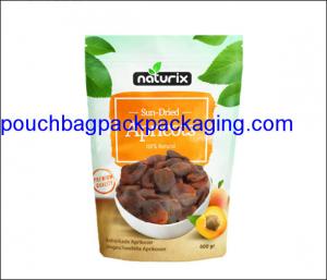 China Stand Up Pouch with zip lock, stand up bag with zipper, resealable bag for nuts packaging 400g wholesale