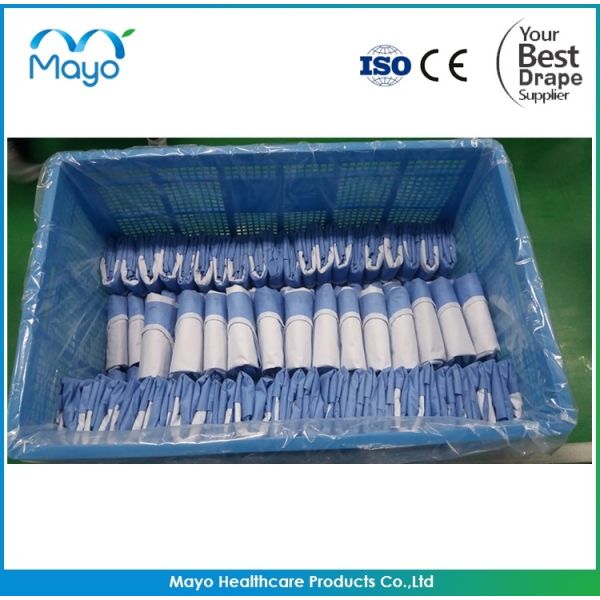 COVID-19 SMS Nonwoven Protective Surgical Gown with CE ISO FDA
