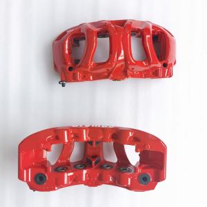 China Aluminum Infiniti 8 Pots Brake Caliper Fit 410*36mm Brake Disc Rotor Kit wholesale