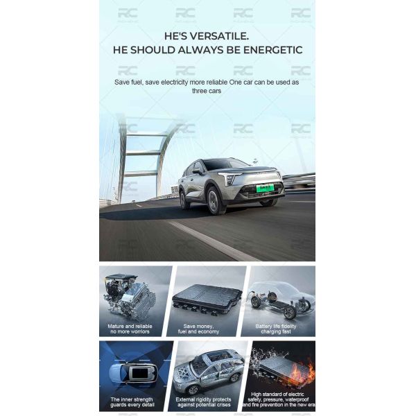 HE'S VERSATILEHE SHOULD ALWAYS BE ENERGETIC Save fuel, save electricity more reliable One car can be used asthree cars