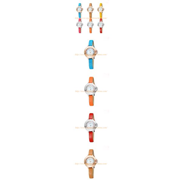 KM17 KIMIO Women Men Unisex Watches Quartz Sport Wrist Watch Leather Band Letters Analog