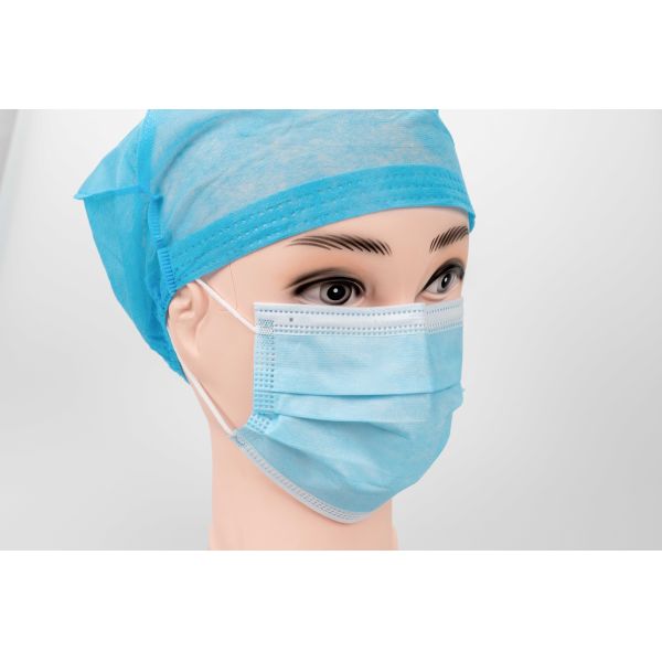 Ultrasonic Heat Seal SMS Disposable Surgical Gown Waterproof With Knitted Wrist