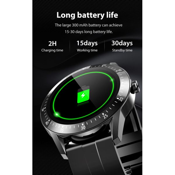 Falsh 128Mb Blood Pressure Monitor Smartwatch S11 IP67 Waterproof