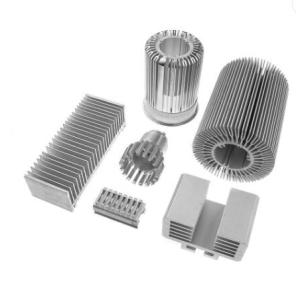 6000 Series Aluminum Extrusion Profiles Heatsink Mill Finished