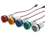 22mm Mini Indicator Lights Ammeter and voltmeter multi signal lamp