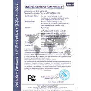 SHENZHEN ZXT LCD TECHNOLOGY CO.,LIMITED Certifications