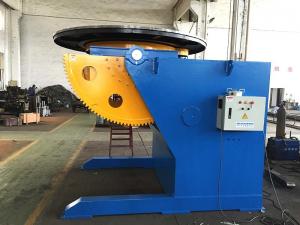China Tilting Rotation Arc Welding Table with Positioner , 2500 mm Table Diameter Servo Rotary Table wholesale