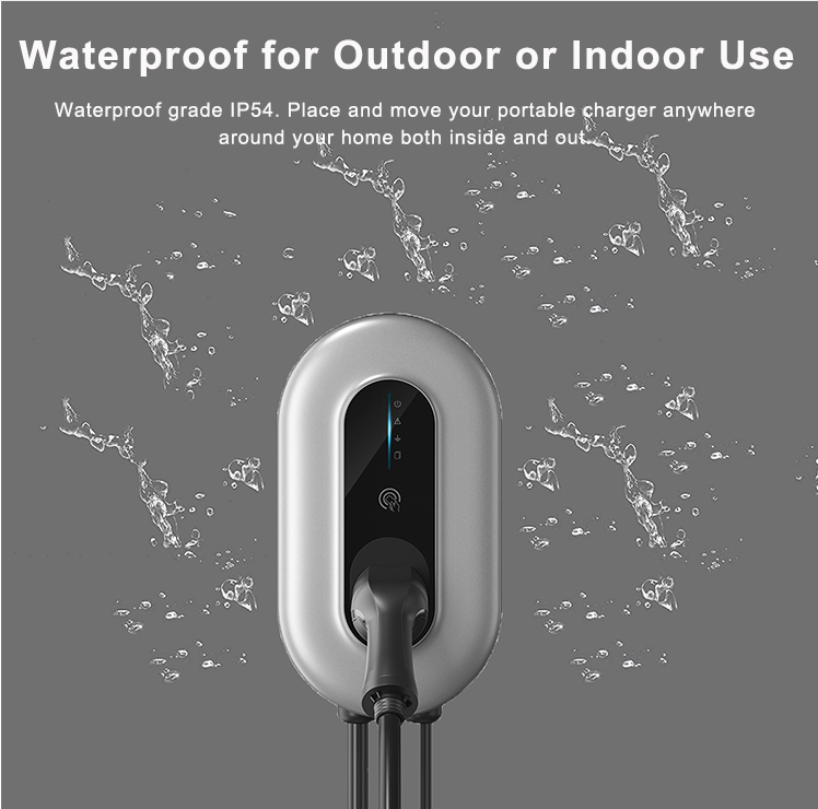 Pole Mount Type 2 EVSE CCS Home Charger EN61851 Standard