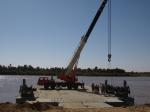 Working Offshore Ferry Barge floating pontoon platforms Reusable