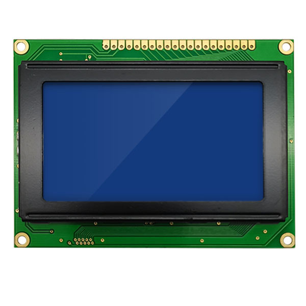 20 Pin Monochrome Graphic LCD Display MPU STN Negative COB 128X64 Matrix LCM