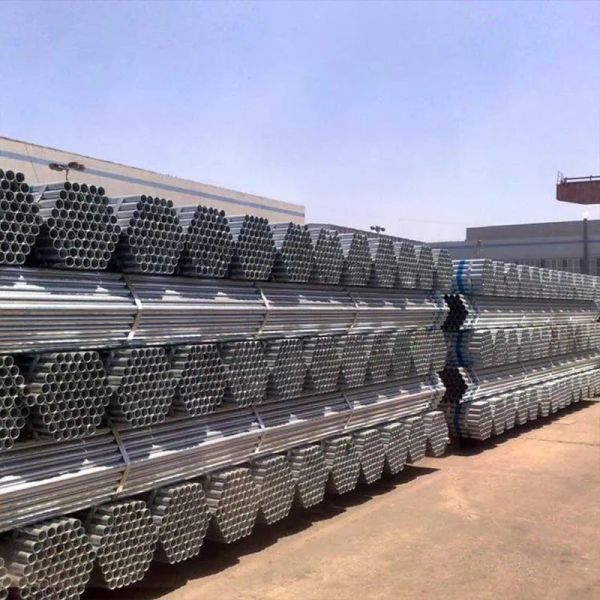 Cold Rolled Pre Galvanized Steel Pipe 165mm A36 Threaded For Handrails And Balustrades