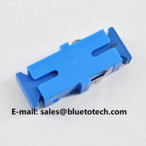 China Blue Color Dust Cap Fiber Optic SC Adapter Flangeless SX SM For Network wholesale
