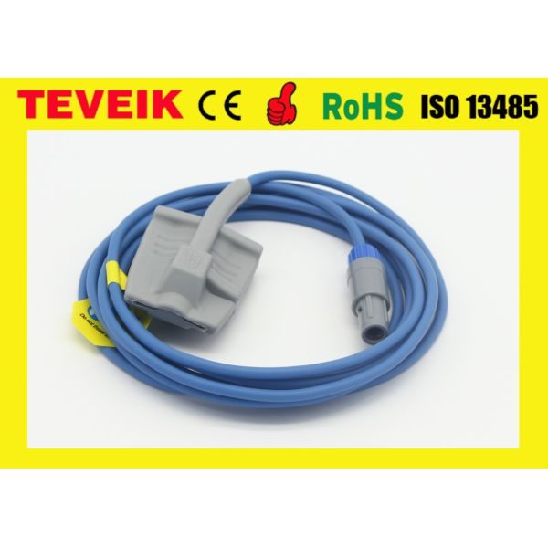 Mindray MMED6000D/D Adult Soft Tip Reusable Spo2 Sensor, 10ft Redel 5pin