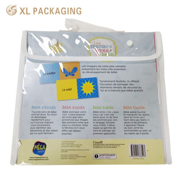 XL Packaging Custom Book Printing Wholesale Custom Book Printing A Set Of Children English Book 9pcs Small Cognitive Paper Book Custom Printed