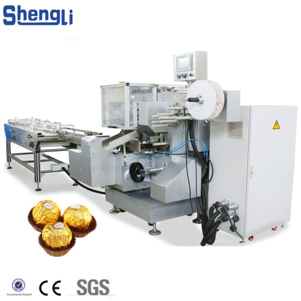 Motor Core Components Full Automatic Tresor Dore Ball Foil Packing Machine