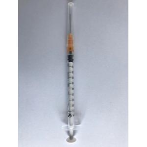 China Disposable sterile syringe 1ml 25G*20mm CE on sale