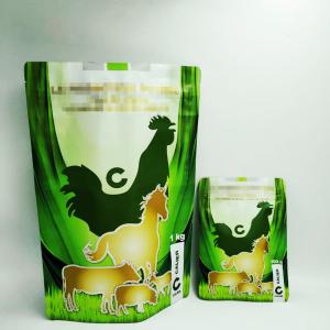 China Printing Color Stand Up Pouches For Chicken / Duck / Cow Food Packaging wholesale