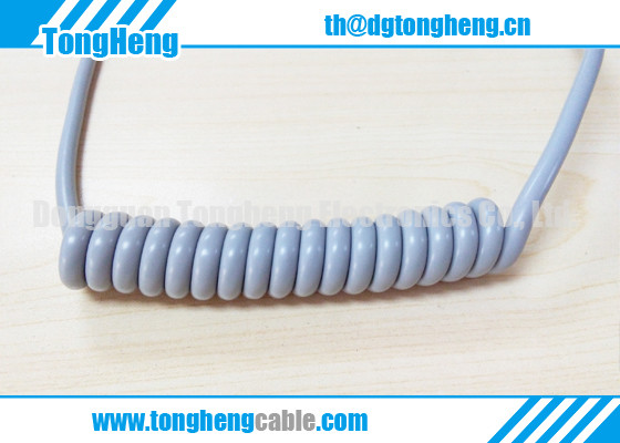 1000V High Voltage Shielded Heavy Industrial Power Customized Coil Cable
