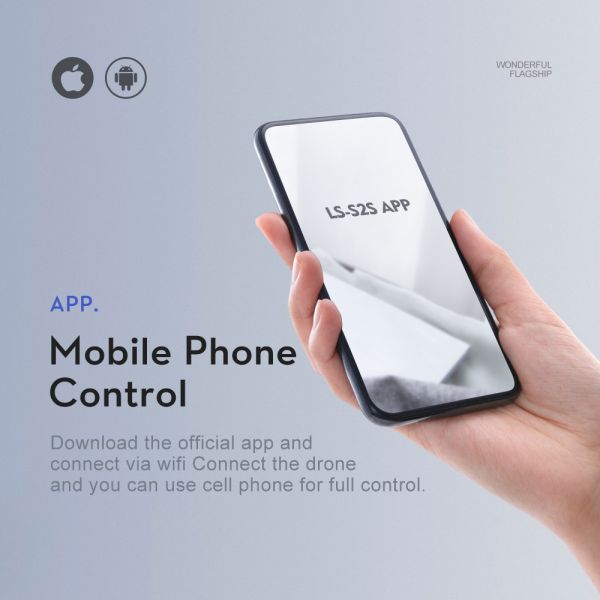 S2S Drone 8K Professional HD Dual Camera Brushless Obstacle Avoidance Aerial Photography Foldable Quadcopter Toys Gifts