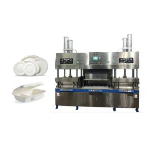 China Biodegradable Sugarcane Bagasse Plate Pulp Fiber Tableware Machine wholesale