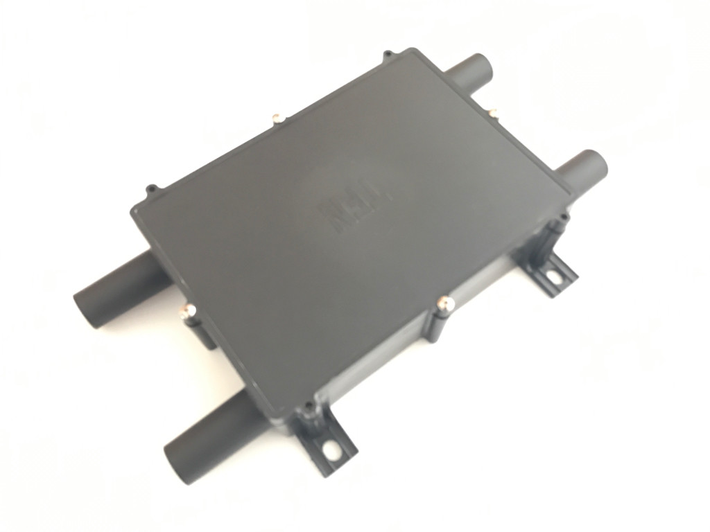 China Inline / Horizontal Fiber Optic Splice Closure Simple Box Type Splice Closure IP68 wholesale