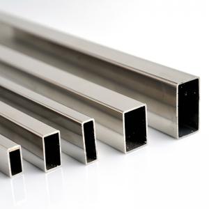 China High Carbon 304 Stainless Steel Square Tubing Hot Rolled BA 2B NO.4 wholesale