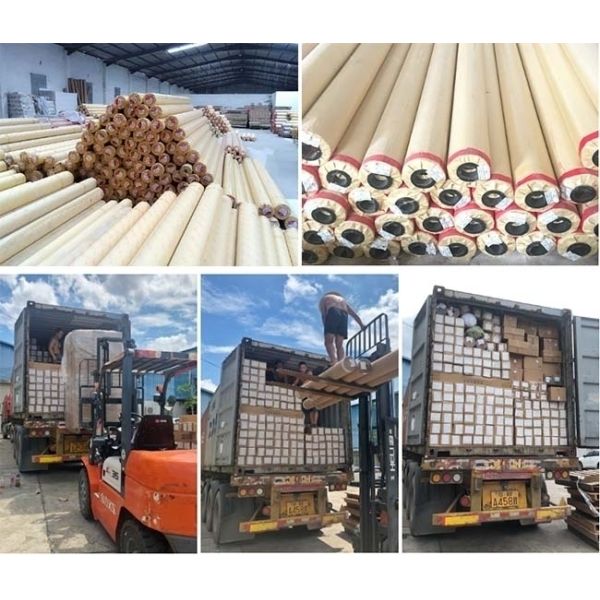 Weatherproof Self Adhesive Vinyl 0.914/1.07/1.27/1.5 Permanent Durability for Outdoor Use 2